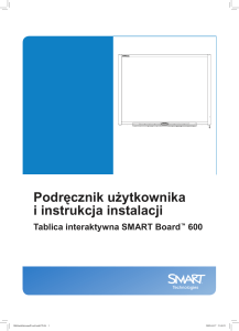 Tablice SMART Podrecznik użytkowania i instrukcja obsługi
