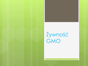 Żywność GMO