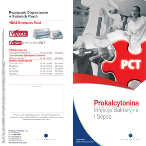 Prokalcytonina - bioMérieux Polska Sp. z oo