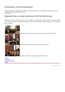 Generuj PDF - Dolnośląski Urząd Wojewódzki