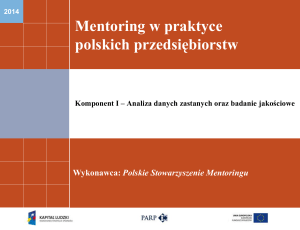 Mentoring w praktyce polskich przedsiębiorstw