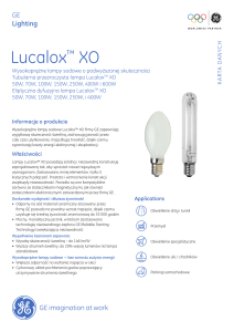 Lucalox™ XO - AB