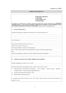 Załącznik nr 6 do SIWZ - formularz oferty