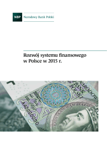 Rozwój systemu finansowego w Polsce w 2015 r.