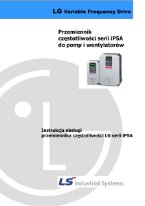 Przemiennik częstotliwości serii iP5A do pomp i wentylatorów