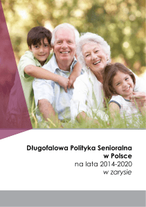 Długofalowa Polityka Senioralna w Polsce na lata 2014
