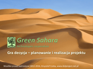 Green Sahara technologies corporation