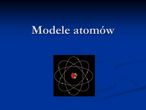 Modele atomów