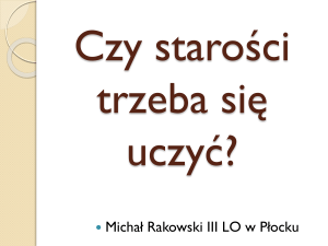 Michał Rakowski, Szkoła Promocji Zdrowia Płock