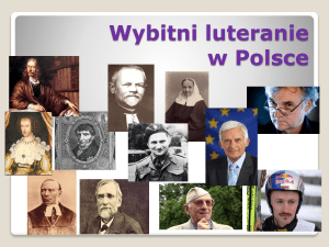 Wybitni ewangelicy w Polsce