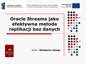 Co to jest Oracle Streams?
