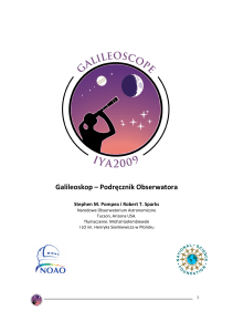 Galileoskop – Podręcznik Obserwatora - Eu-Hou