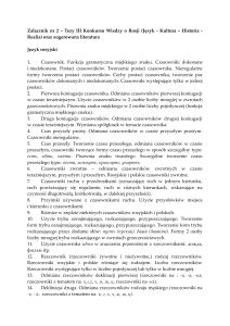 Załącznik nr 2 – Tezy III Konkursu Wiedzy o Rosji (Język