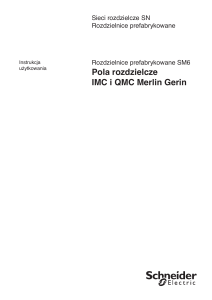 Pola rozdzielcze IMC i QMC Merlin Gerin