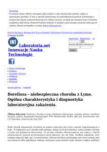 Borelioza - Laboratoria.net