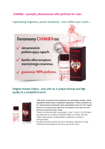 CHAKRA – aromatic pheromones with perfume for men Captivating