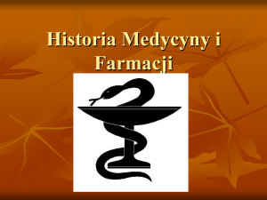 Historia Medycyny i Farmacji