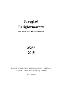 Przegląd Religioznawczy 2/256 2015