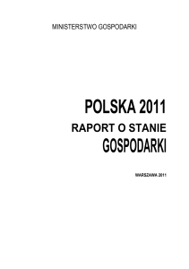 POLSKA 2011 GOSPODARKI