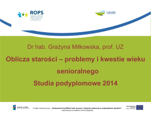 dr hab. Grazyna Milkowska, prof. UZ, Uniwersytet Zielonogorski