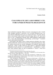 Joanna Grela Ciało idealne - The Polish Journal of the Arts and