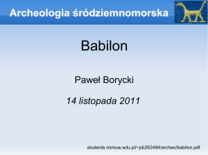 Babilon - Paweł Borycki