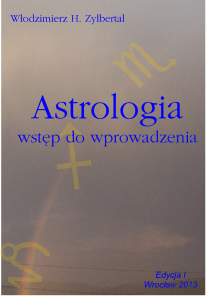 Włodzimierz H. Zylbertal Astrologia. Wstęp do wprowadzenia