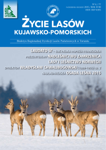 życie lasów - Regionalna Dyrekcja Lasów Państwowych w Toruniu