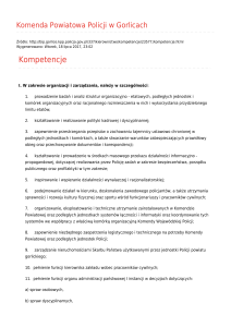 Generuj PDF - Komenda Powiatowa Policji w Gorlicach