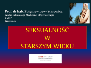 Prof. dr hab. Zbigniew Lew- Starowicz Zakład