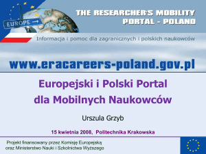 Europejski Portal dla Mobilnych Naukowców