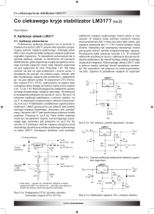 Co ciekawego kryje stabilizator LM317? (cz.2)
