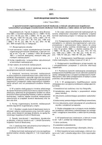Dziennik Ustaw Nr 100 — 6565 — Poz. 911 Na podstawie art. 11g