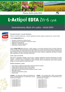 L-Actipol EDTA Zn-6 cynk