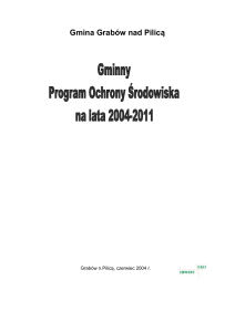 2.1. Podstawowe dane o gminie Grabów nad Pilicą
