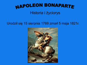 Napoleon - prezentacja PP - Stanisław Kowalski 2f