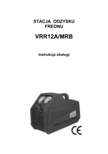 stacja odzysku freonu VRR12A/MRB