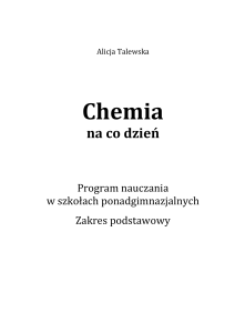 Chemia Ogólna - OFICYNA EDUKACYJNA Krzysztof Pazdro