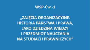 WSP-Cw.-1-Zajęcia organizacyjne