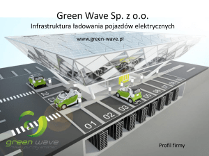 zielony transport miejski, infrastruktura do ładowania