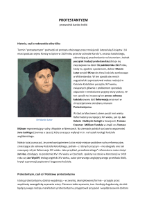 Protestantyzm - kompendium wiedzy - Com