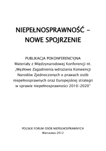 Pobierz DOC (1 731 KB) - Polskie Forum Osób Niepełnosprawnych
