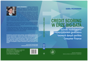 credit scoring w erze big-data