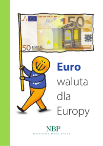 Euro waluta dla Europy