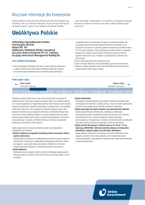 UniAktywa Polskie - Union Investment