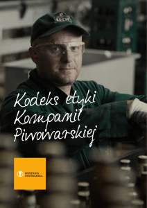 Kodeks etyki - Kompania Piwowarska