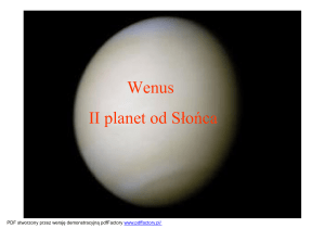 Wenus II planet od Słońca