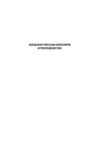 Zarządzanie Procesami Biznesowymi pdf