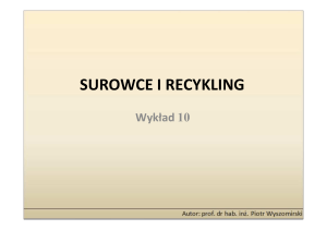 Surowce i recykling 10