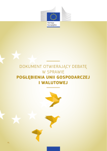 dokument otwierający debatę w sprawie pogłębienia unii